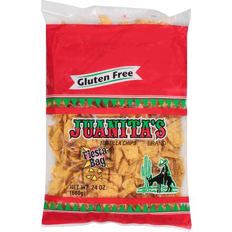 Made with almond and tapioca flour. Juanitas Gluten-Free Tortilla Chips 24 Oz. - Walmart.com