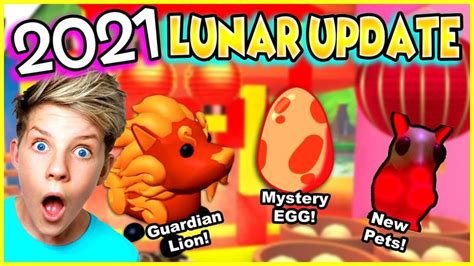 This is in addition to the guardian lion which was communicated a week ago. 2021 LUNAR NEW YEAR Update!! Adopt Me 2021 Chinese New ...