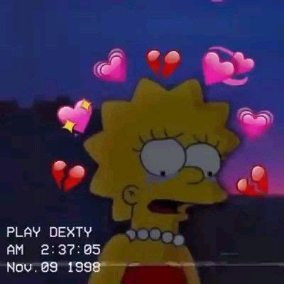 Bart simpson depression broken heart emoji wallpaper. Aesthetic Heart Broken Wallpaper Tumblr