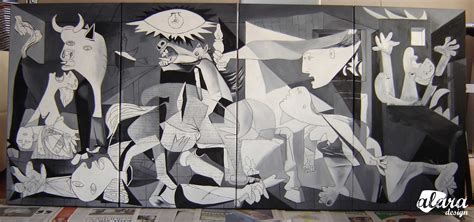 As picasso's quote suggests, guernica is primarily a war painting, offering a visual account of the devastating and chaotic impact of war on both men and women, in this case specifically on civilian life and communities. A. Lara portfolio: El Guernica de Picasso