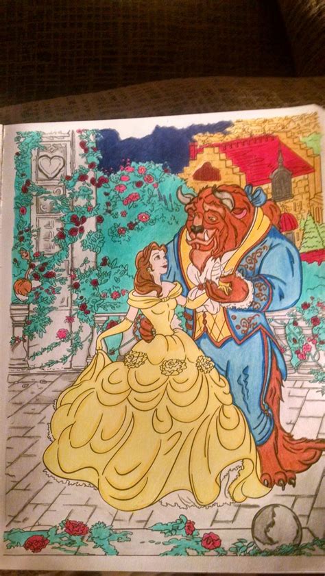 Image from posh coloring book by thomas kinkade medium used: Pin by Kaydee Forsythe on Thomas Kinkade's Disney Dreams ...