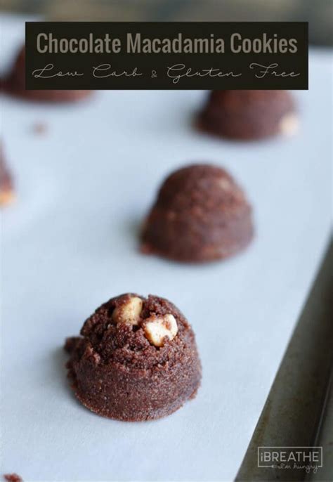 The custard base will be thick, but whipped topping is folded in to give it the classic airy texture of a mousse. Easy Chocolate Macadamia Nut Cookies - Low Carb | I ...