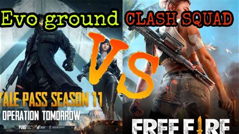 Here the user, along with other real gamers, will land on a desert island from the sky on parachutes and try to stay alive. Free Fire VS PUBG Mobile || Evo Ground VS CLASH SQUAD ...