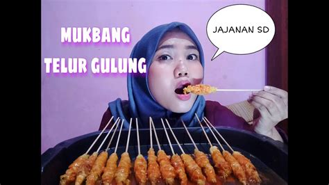 Rasanya gurih dan bikin nagih asmr telur gulung jajanan sd (eating sounds) | asmr indonesia hello!! MUKBANG TELUR GULUNG || JAJANAN SD TERFAVORIT☺️ - YouTube