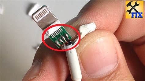 Lightning is a proprietary computer bus and power connector created and designed by apple inc. The truth inside lightning cable original - XFix - YouTube