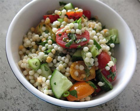 Couscous has become a popular alternative to rice and pasta. Quick Israeli Couscous Salad Recipe :: YummyMummyClub.ca