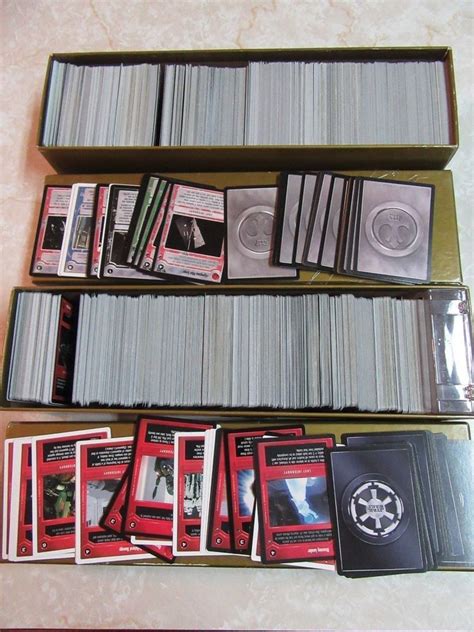 However, decipher lost its license to publish official star wars products in 2001. Star Wars Decipher CCG Customizable Card Game Lot 1995 1996 1997 | Card games, Collectible card ...