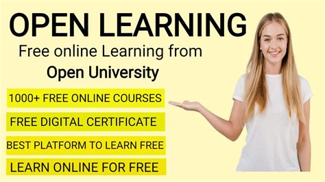 Besides than meeting the ministry of education's expectation in promoting education to the nations through. OPEN LEARN FROM OPEN UNIVERSITY || FREE ONLINE COURSE ...