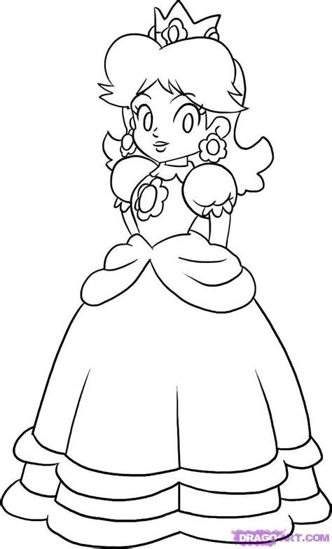 All your 100 mario coloring pages free! Princess Peach Coloring Pages Free | Definitely Doing ...