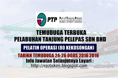 Biaya tenaga kerja (btk) adalah salah satu unsur dari biaya utama yang dipakai untuk dapat mengubah suatu bahan baku menjadi barang atau tenaga kerja adalah penduduk atau orang yang berada dalam usia kerja dengan melakukan usaha secara fisik atau mental yang dikeluarkan untuk. Temuduga Terbuka Pelabuhan Tanjung Pelepas (PTP) Pada 24 ...