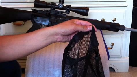 It's made from the wire from a political sign, a 24 long 2 x 6, and a 24 x 36 mesh. DIY AR15 Brass Catcher - YouTube