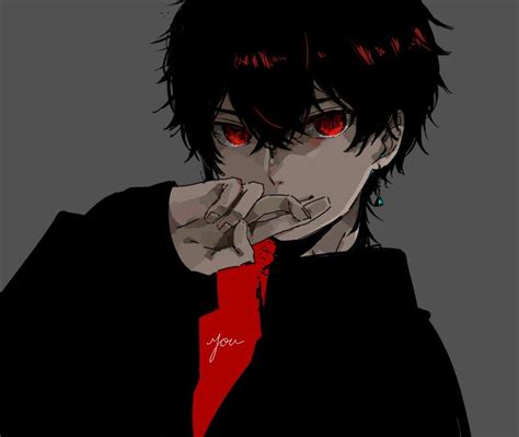 Some people consider it a bad thing while some can you guys list some people with sanpaku? Pin by lorena on beautiful | Dark anime guys, Anime boy, Dark anime