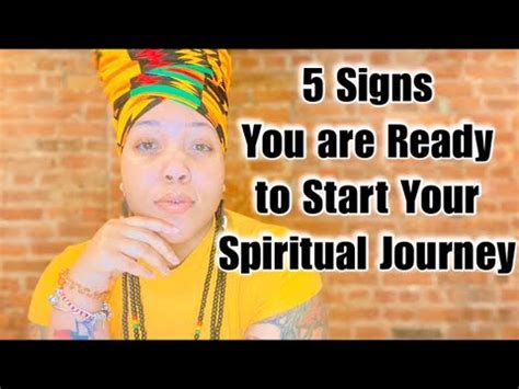 Rather, it is a process of continually asking questions. Spirituality: 5 Sign You are Ready to Start Your Spiritual ...