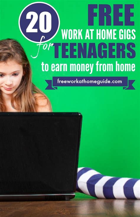 But they might hire them as housecleaning help. 20 Free Work at Home Gigs for Teens To Earn Money Online (With images) | Earn money from home ...