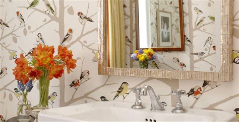 Nautical bathroom decoration should be a sailor's paradise, a home away from their home in the sea. funky-bathroom-wallpaper-ideas