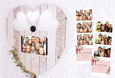 Our party photo booth rental package can be your event party, wedding & corporate photo booth hire in & around yorkshire & lancashire prices starting from £250, including our new green screen feature! Rustic Heart Photo Booth Hire For Your Lovely Wedding in London