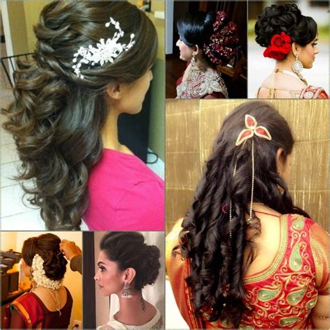 Are you looking for indian wedding bridal hairstyles 2020? South Indian Bridal Hairstyle For Curly Hair - Wavy Haircut
