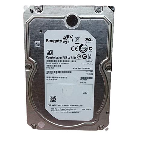 For more than 20 years, seagate has manufactured and delivered the reliable barracuda family of drives. Malaysia ST1000NM0053 Seagate 1-TB 7.2K 3.5 6G SED SATA ...