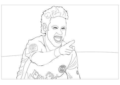 Brazil neymar | neymar jr drawing neymar jr. Frisch Neymar Coloriage #Färbung #Malvorlagen # ...