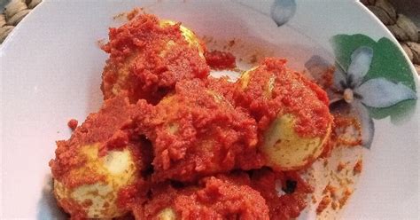 Resep ikan tongkol sambal padang. 6.684 resep telur balado enak dan sederhana ala rumahan ...