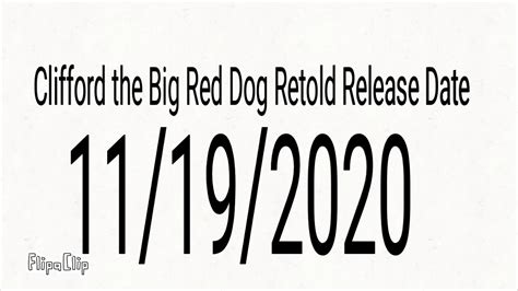 Why does he look like a spray painted dog? Clifford The Big Red Dog Retold (2021) Release Date 13 ...