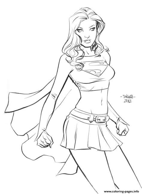 Coloring is a fun way to develop your creativity, your concentration and motor skills while forgetting daily stress. Supergirl 13 Coloring Pages Printable