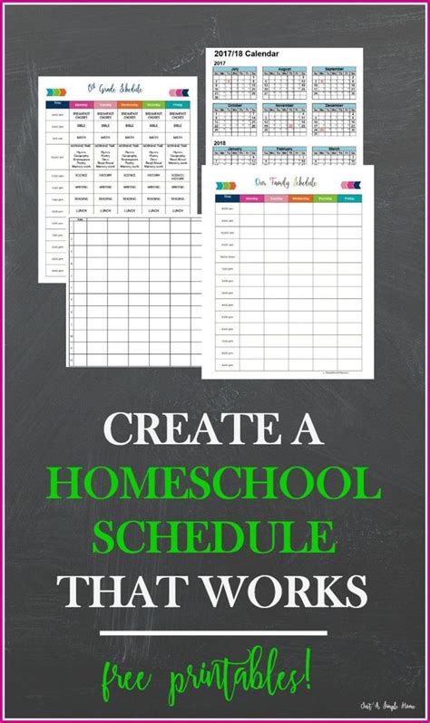 You'll no longer have to worry about falling behind in your homeschooling. Get a FREE homeschool planner that you can print at home ...