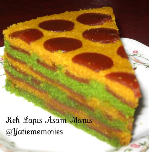 Resipi kek lapis masam manis kukus warisan arwah ibu mertua. Sinar Kehidupanku**~::..: Kek Lapis Asam Manis