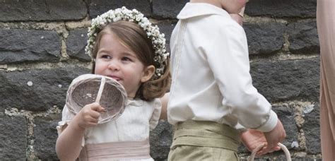 Princezná charlotte akoby diane z oka vypadla. Družičkou bude princezna Charlotte, mládencem George ...