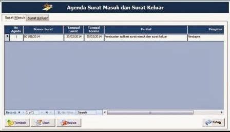 Form buku agenda surat masuk anita s personal blog. Download Aplikasi Pengelolaan Surat Masuk dan Keluar ...
