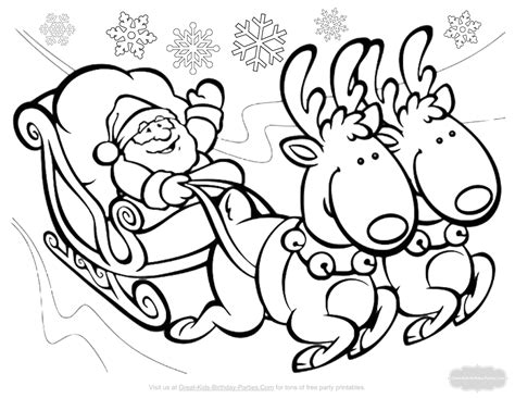 Click an image below to go to the large, printable reindeer coloring. Kids Santa Coloring Pages : Browse our collection of over ...