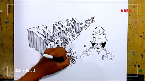 Check spelling or type a new query. Cara menggambar graffiti 3d simple mudah - YouTube