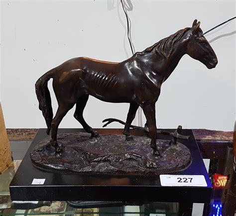 Maybe you would like to learn more about one of these? BRONZE HORSE STATUE ON MARBLE BASE