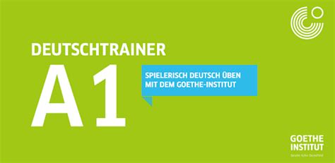 Wir bieten dir den richtigen deutschkurs in berlin zu einem günstigen preis sowie die richtige lernatmosphäre zum auch wiederholer genießen besondere angebote. Deutschtrainer A1 - Apps bei Google Play