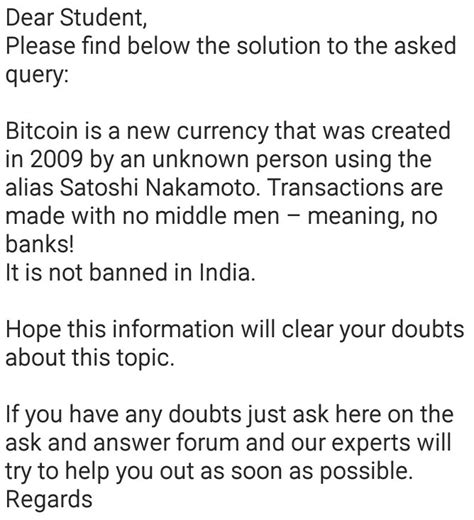 The definition of private cryptocurrencies and the final text of the bill is not known yet. Is bitcoin banned in India - Economics - Money and Banking ...