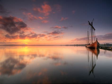 We always call a ship a 'she' and not with out a reason, for she displays a well shaped stern regardless of the season, she scorns the man whose heart is faint and does not give him pity, and. The wallpaper of beautiful Viking ship in Denmark - Beach ...