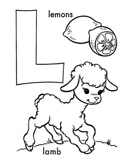 Letter q writing and coloring sheet. Letter L Activities and Coloring Pages | MFW Kindergarten ...