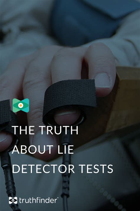 Lie detector might not be the best nickname for the polygraph. Pin on Crime