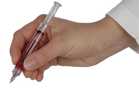 Syringe Injection Pen Novelty Nurse Imitation Needle | eBay