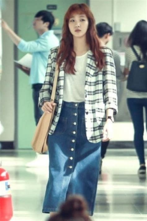 Kim go eun.attraction.ost cheese in the trap. Jeans Skirt | Hong Seol - Cheese in the Trap | K-Fashion ...