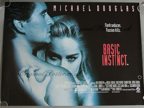 Firstly there is a 4k collectors edition package (which contains both a 4k disc and blu rays, along with a poster, booklet and art cards) a 2 disc blu ray edition, a dvd edition and finally a zavvi exclusive steelbook which. Basic Instinct, Original Vintage Film Poster| Original ...