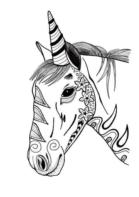 People lacking a sense of humor are encouraged to choose from the many coloring page themes linked below. Unicorn Coloring Page (PDF Download) | FaveCrafts.com