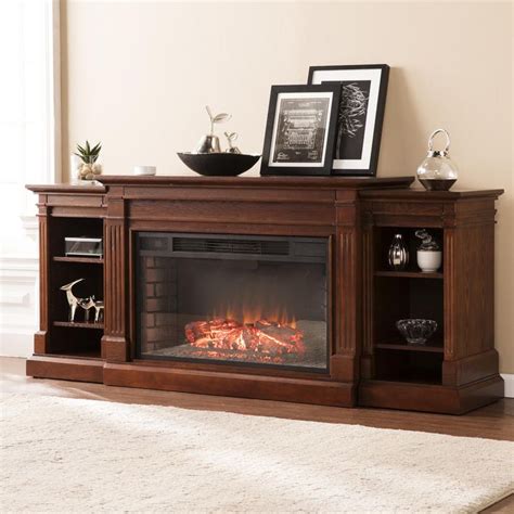 59 lasalle oak espresso electric fireplace media console 26mm4995 pe91 60 granson pine infrared tv stand hutchinson 70 59 lasalle oak espresso electric fireplace media console 26mm4995 pe91. Southern Enterprises Reese 72-Inch Widescreen Electric ...
