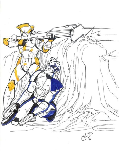 Clone trooper by grantgoboom on deviantart. Clone Wars Commander Coloring Pages - Coloring Home