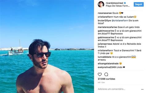 Namorado de marc jacobs posta foto ao lado de gianecchini. Reynaldo Gianecchini é flagrado em momento íntimo com galã ...