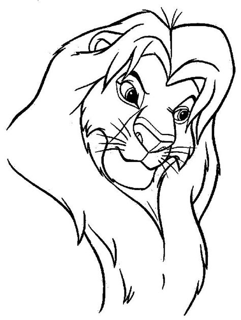 Top 25 free printable the lion king coloring pages online. Free printable Simba coloring pages