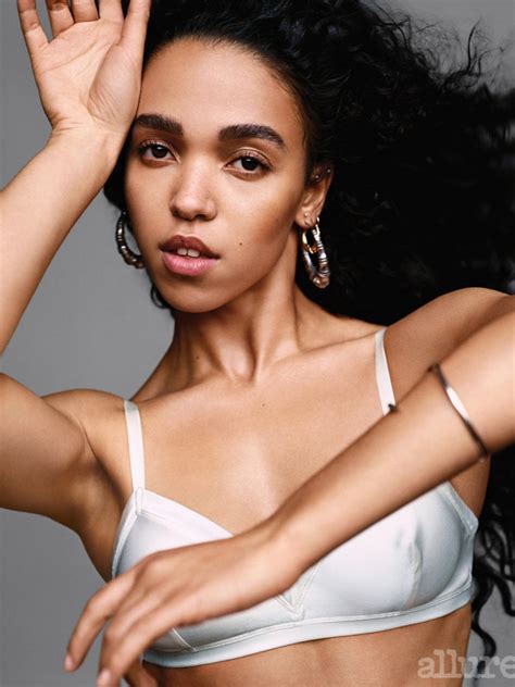 I used to laugh to myself about how, as a woman, your story is often attached to the narrative of a man. FKA twigs Is Defining Her Own Kind of Fame | Allure