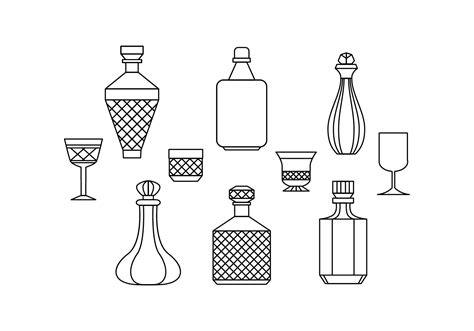 Crystal reports does support vector graphics via the windows meta file format. Free Crystals Decanter Line Icon Vector - Download Free ...