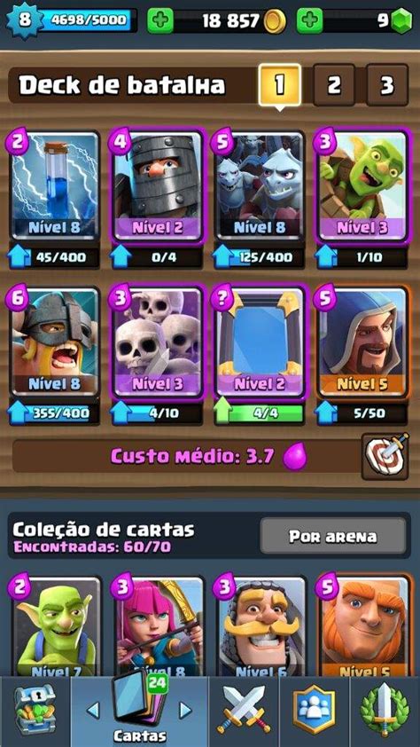 Royal arena now, here are the best clash royale arena 7 decks and all of the tips for you to get all the way to the frozen peak! Melhor deck de príncipe das trevas (arena 7) | Clash ...