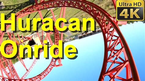 Huracan is a steel roller coaster at belantis amusement park in leipzig, germany. Huracan (Onride) Belantis Achterbahn Huracan POV ...